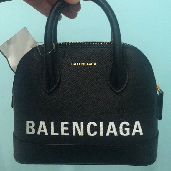 balenciaga xxs ville black